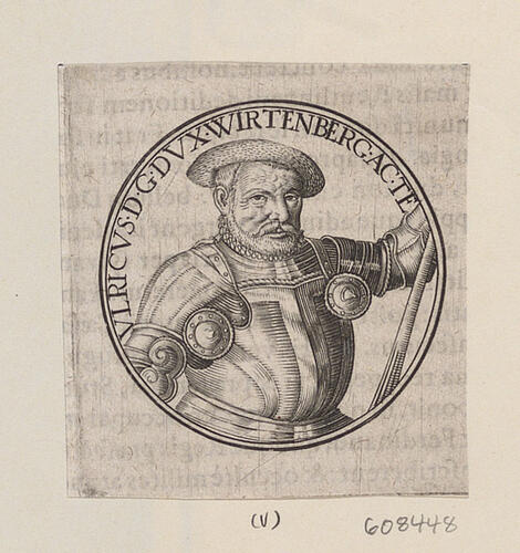 [A medal of Ulrich V, Count of Württemberg]