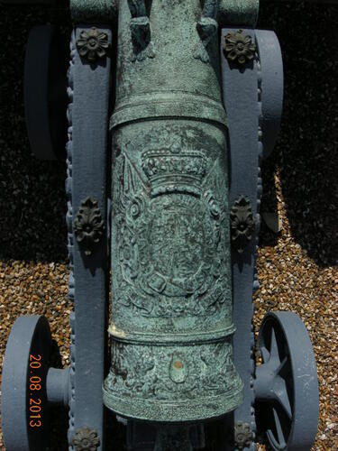 Battery of 21 one-pounder guns