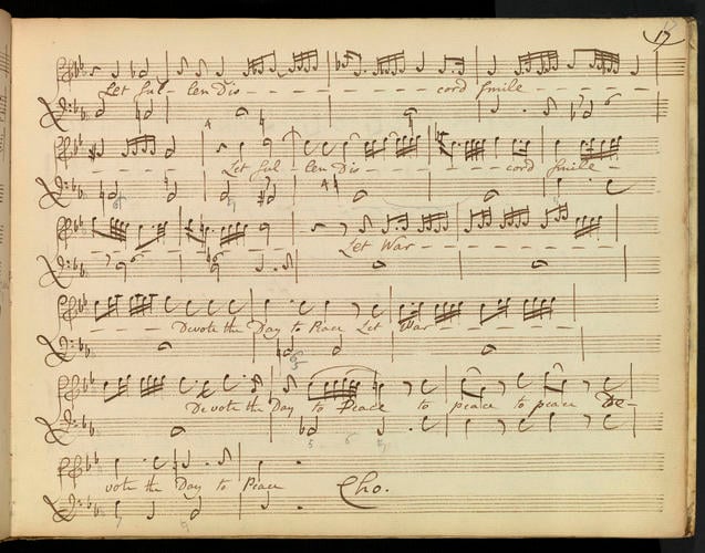 Queen Mary's birthday song 1693. Yorkshire feast song 1689. / Henry Purcell