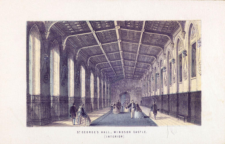 St George's Hall, Windsor Castle (Interior)
