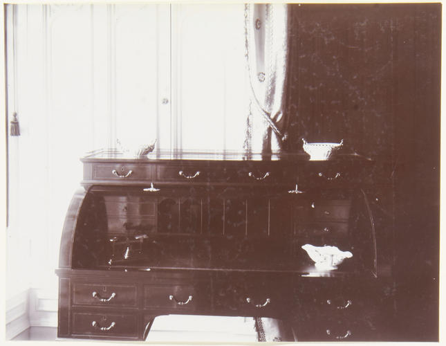 Desk and two bowls, Windsor Castle Desk and two bowls, Windsor Castle