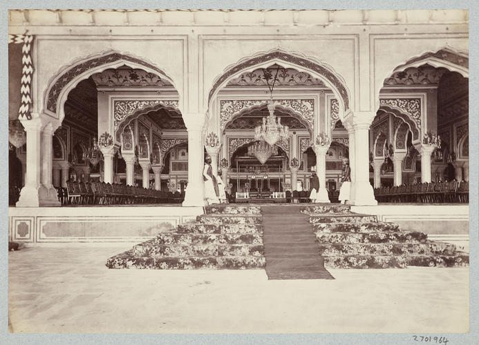 Durbar Audience Hall, Jaipur: Prince of Wales Tour of India 1875-6 (vol. 6) Durbar Audience Hall, Jaipur: Prince of Wales Tour of India 1875-6 (vol. 6)