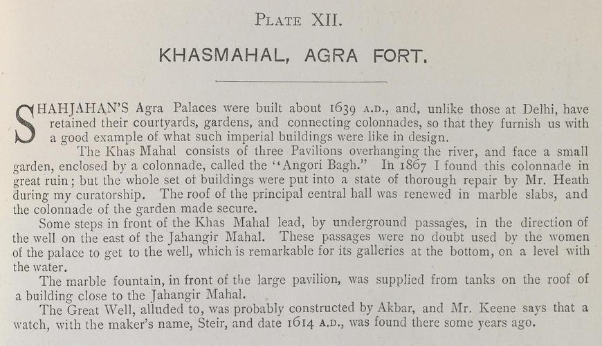 Photographs of Places of Interest in India. Vol. 1. Delhi and Agra