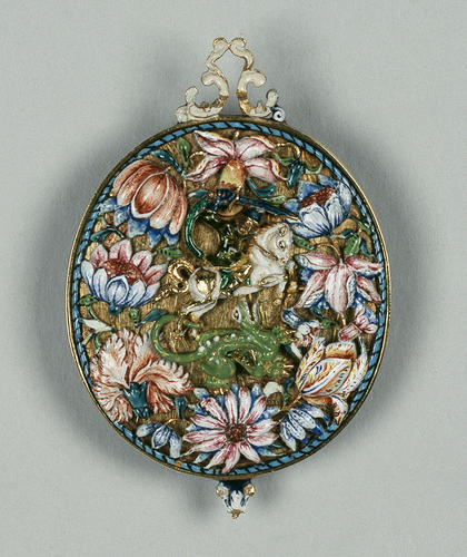Order of the Garter: Sash Badge or Lesser George, also known as 'The Stuart George' Order of the Garter: Sash Badge or Lesser George, also known as 'The Stuart George'