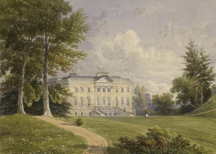 Claremont House: the north front