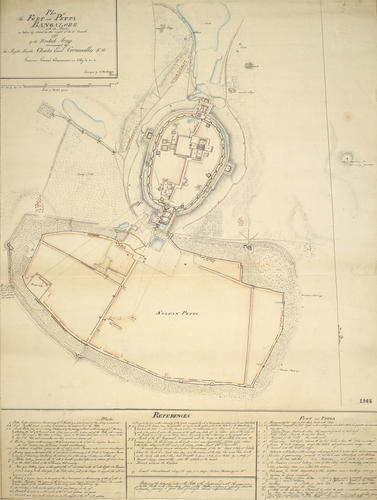 Map of the siege of Bangalore, 1791 (Bengalore, Karn?taka, India) 12?58'19 Map of the siege of Bangalore, 1791 (Bengalore, Karn?taka, India) 12?58'19