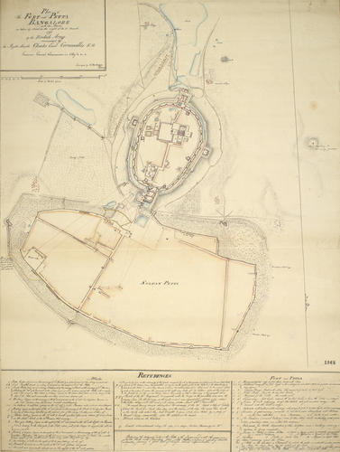 Map of the siege of Bangalore, 1791 (Bengalore, Karn?taka, India) 12?58'19