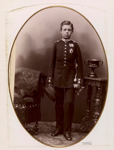 Prince Joachim of Prussia (son of Prince Albert of Prussia). [Album: Photographs. Royal Portraits, 1883-1891]