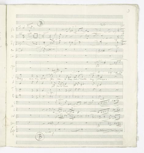 O hearken thou : full score / by Edward Elgar