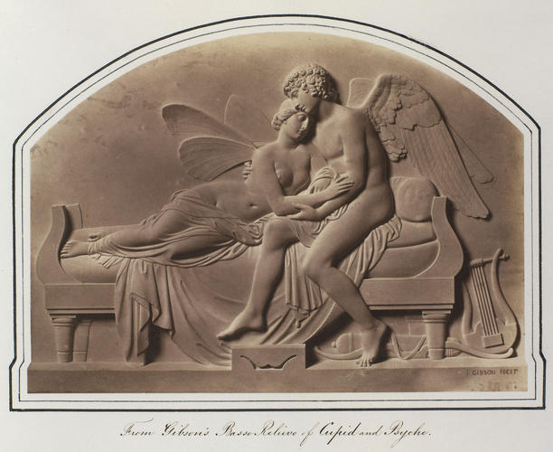 From Gibson's Basso Relievo of Cupid and Psyche From Gibson's Basso Relievo of Cupid and Psyche