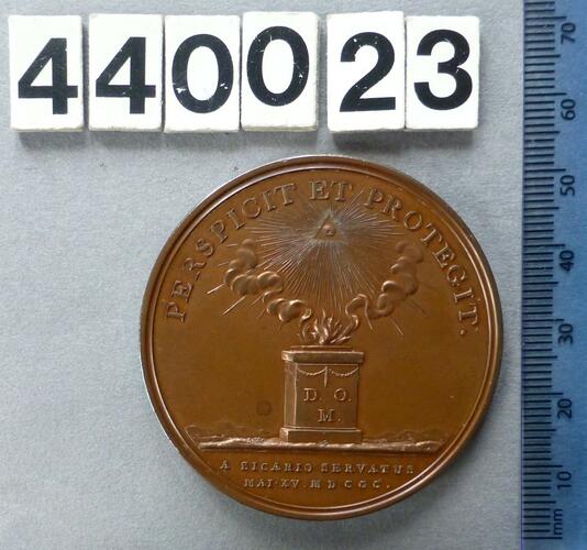 Medal commemorating the Preservation of King George III from Assassination Medal commemorating the Preservation of King George III from Assassination