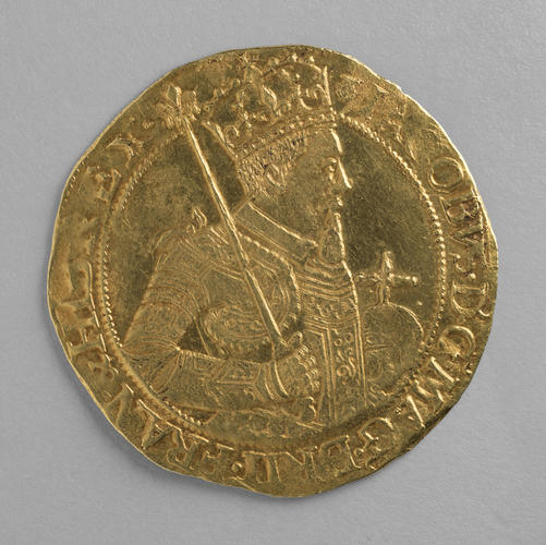 Scotland. James VI, tenth coinage. Unit, mintmark thistle Scotland. James VI, tenth coinage. Unit, mintmark thistle