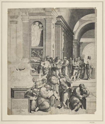 The School of Athens (left half) The School of Athens (left half)