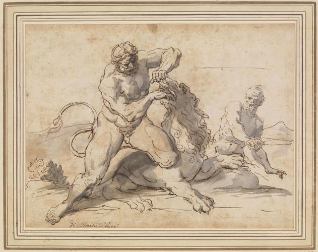 Hercules and the Nemean Lion