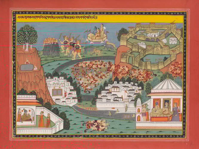 Master: Gita Govinda गीत गोविन्द (Song of the Cowherd)
Item: Gita Govinda गीत गोविन्द (Song of the Cowherd): song two verse six Master: Gita Govinda गीत गोविन्द (Song of the Cowherd)
Item: Gita Govinda गीत गोविन्द (Song of the Cowherd): song two verse six