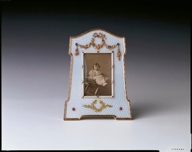 Frame with a photograph of the Tsesarevich Alexei
