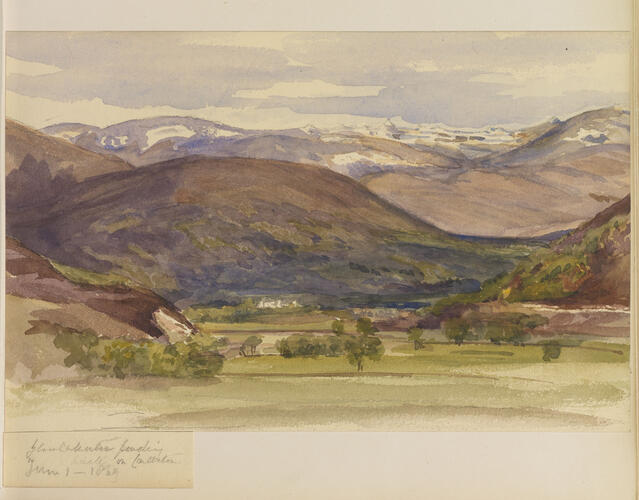 Master: SKETCHES BY QUEEN VICTORIA I
Item: Glen Callater