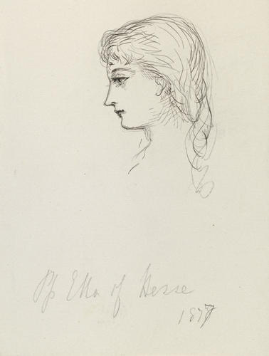 Princess Elizabeth of Hesse, 1877 Princess Elizabeth of Hesse, 1877