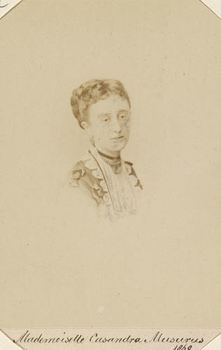 Mademoiselle Cassandra Musurus. [Photographs, English Portraits. Volume 70. ]