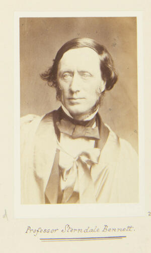 Professor Sterndale Bennett [Photographic Portraits Vol. 4/62 1861-1876]