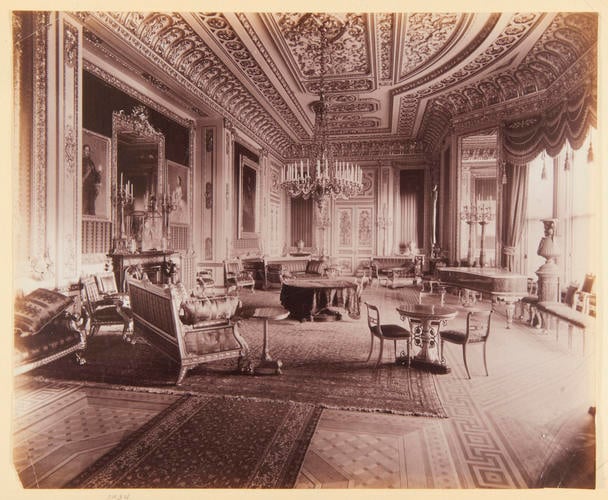 The Crimson Drawing Room, Windsor Castle