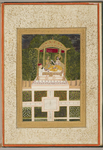Master: Album of paintings of Hindu gods
Item: राधा कृष्ण Radha and Krishna Master: Album of paintings of Hindu gods
Item: राधा कृष्ण Radha and Krishna