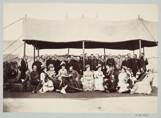 H. R. H. the Prince of Wales, H. E. Sir John Strachey and Party, Agra: Prince of Wales Tour of India 1875-6 (vol. 4) H. R. H. the Prince of Wales, H. E. Sir John Strachey and Party, Agra: Prince of Wales Tour of India 1875-6 (vol. 4)