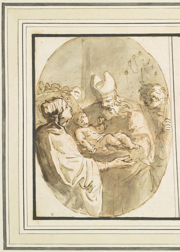 A study for the Presentation of Christ in the Temple A study for the Presentation of Christ in the Temple