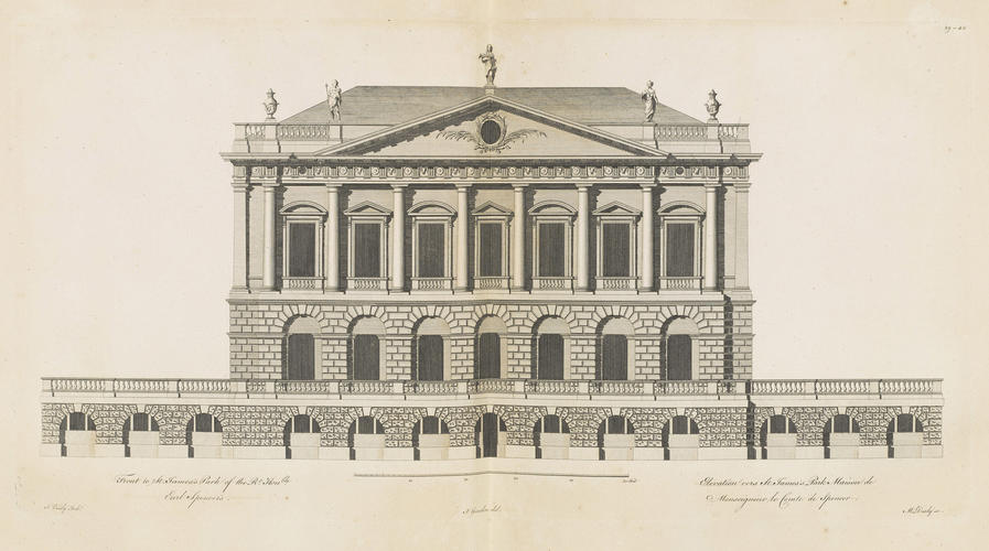 Vitruvius Britannicus, or, the British Architect; containing plans, elevations, and sections, of the regular buildings, both public and private, in Great Britain. . . , V. 4/ taken from the. . . . ori Vitruvius Britannicus, or, the British Architect; containing plans, elevations, and sections, of the regular buildings, both public and private, in Great Britain. . . , V. 4/ taken from the. . . . ori