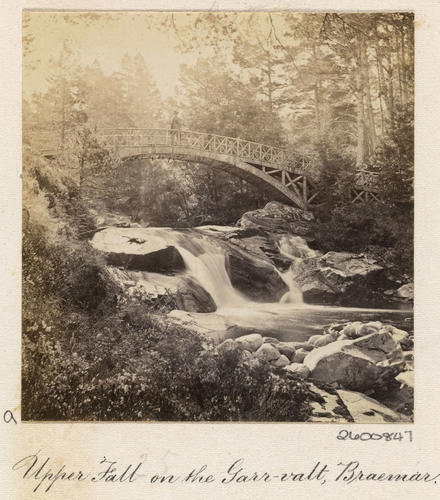 Upper Fall on the Garr-vault, Braemar Upper Fall on the Garr-vault, Braemar