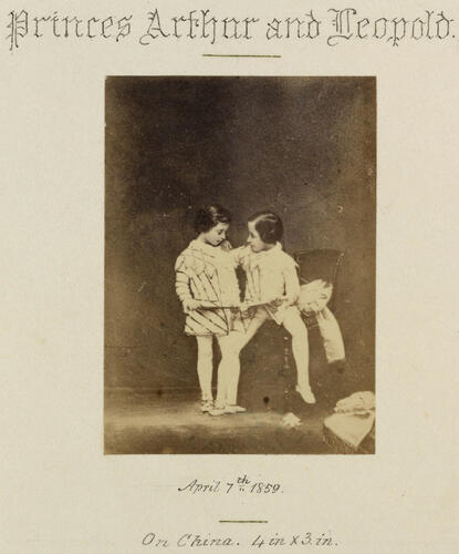 'Princes Arthur and Leopold'