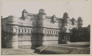 Gwalior Fort, Gwalior: Edward, Prince of Wales. Royal Tour of India, 1921-1922