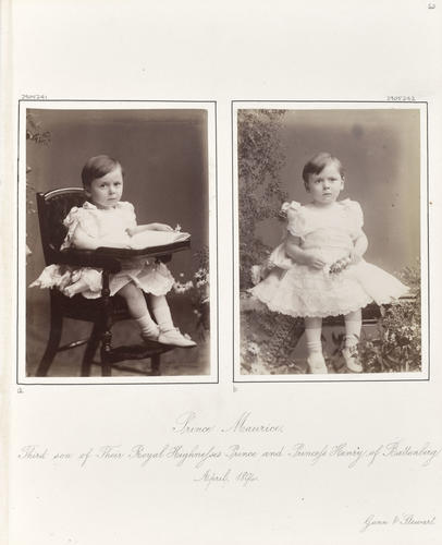 Prince Maurice of Battenberg, 1894 [in Portraits of Royal Children Vol. 41 1893-1894]