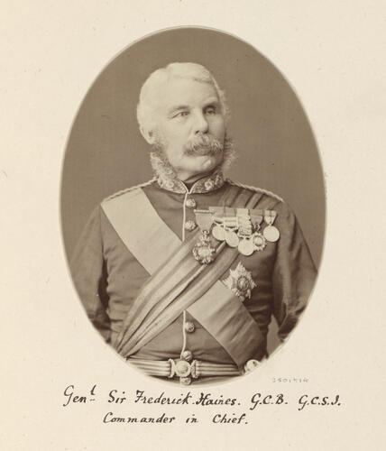 General Sir Frederick Haines (1819-1909)