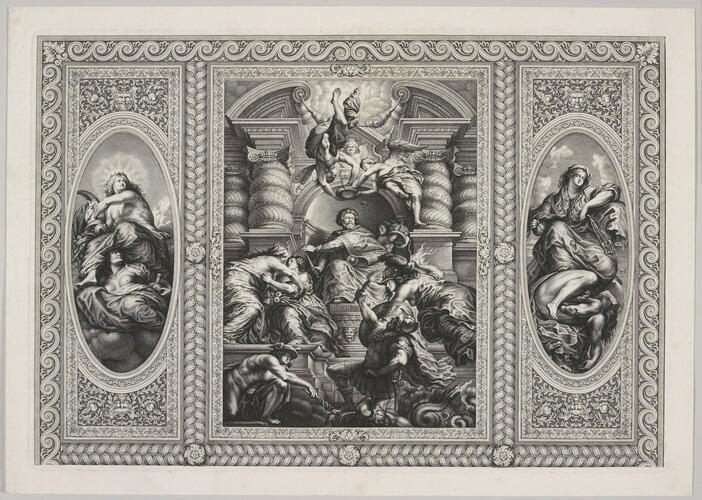 Master: Ceiling Paintings for the Banqueting House, Whitehall
Item: The Wise Rule of King James I Master: Ceiling Paintings for the Banqueting House, Whitehall
Item: The Wise Rule of King James I