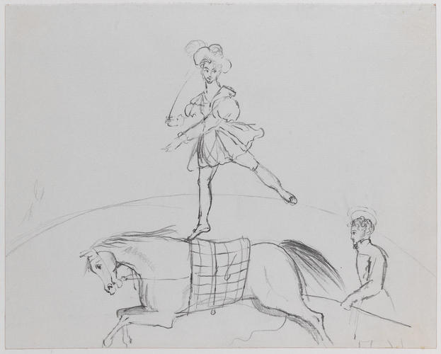 Master: PRINCESS VICTORIA SKETCHES 1
Item: Scene from an equestrian circus Master: PRINCESS VICTORIA SKETCHES 1
Item: Scene from an equestrian circus