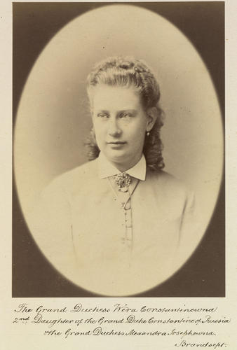 Grand Duchess Vera Constantinovna (1854-1912) Grand Duchess Vera Constantinovna (1854-1912)