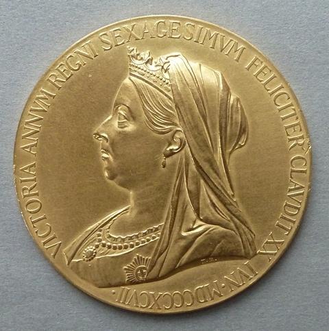 Medal commemorating the Diamond Jubilee of Queen Victoria Medal commemorating the Diamond Jubilee of Queen Victoria