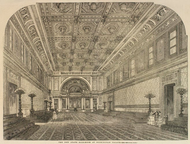 THE NEW STATE BALLROOM AT BUCKINGHAM PALACE