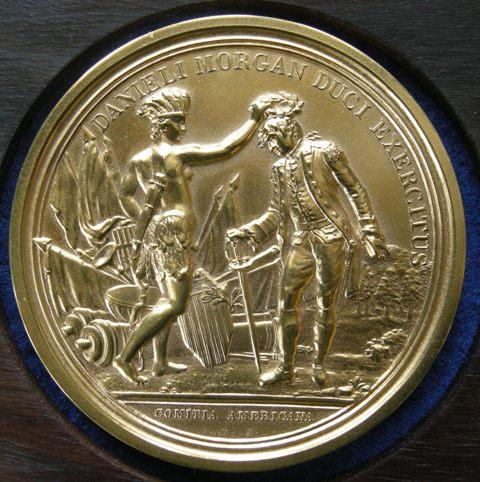 U. S. A. Medal commemorating the battle at Cowpens, 1781 U. S. A. Medal commemorating the battle at Cowpens, 1781