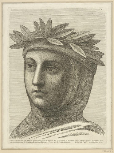 Master: Set of twenty-four heads from the 'Parnassus'
Item: Head of a poet [from the 'Parnassus']