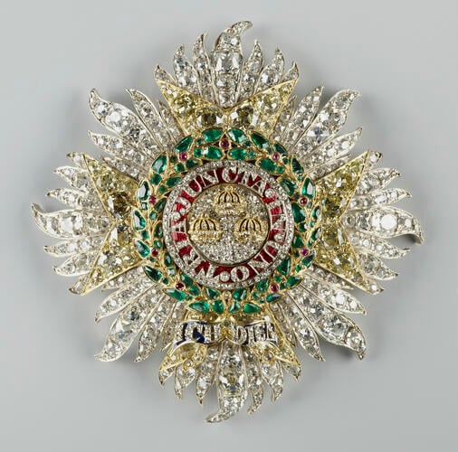 Order of the Bath, military. Queen Victoria's star