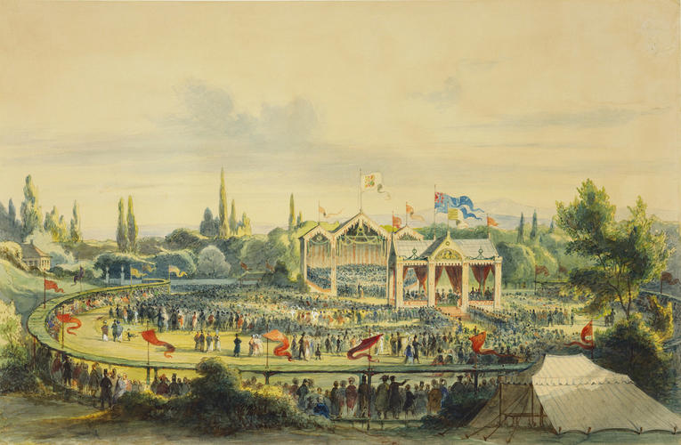 The Liederfest at Gotha, 1 September 1845
