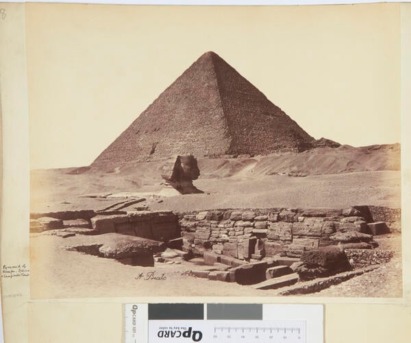 Pyramid of Khufu, Sphinx and Campbell's Tomb