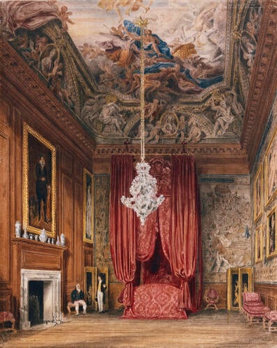 Hampton Court: The Queen's State Bedchamber