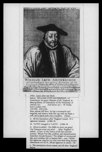Archbishop Laud, after Van Dyck