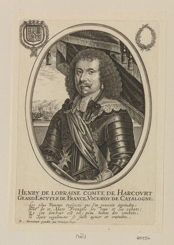 HENRY DE LORRAINE COMTE DE HARCOVRT