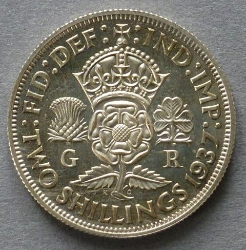 George VI proof florin