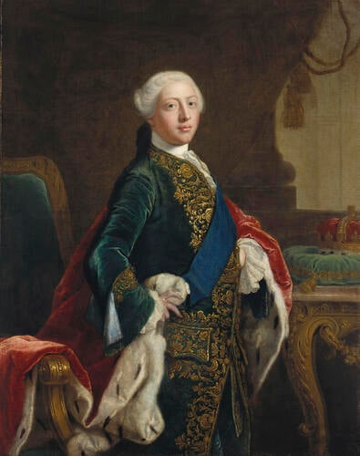 George III (1738-1820) when Prince of Wales