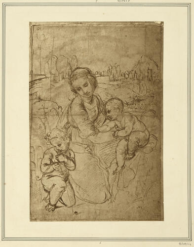 Study for a Virgin and Child with the Infant Baptist